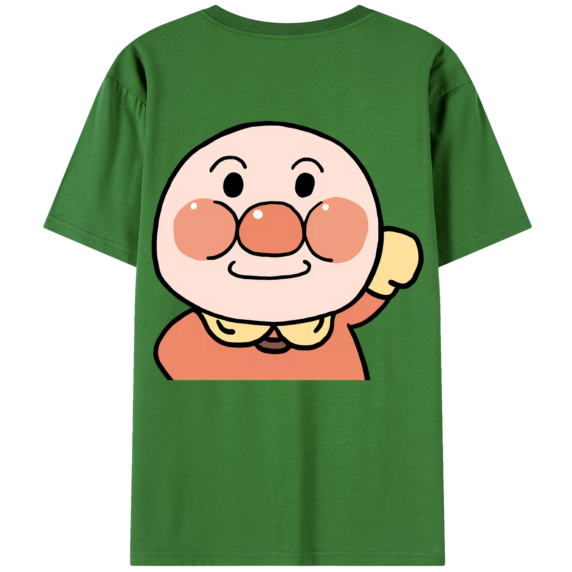 （画像用） アンパンマン Anpanman レディース半袖Tシャツ(バックプリント)